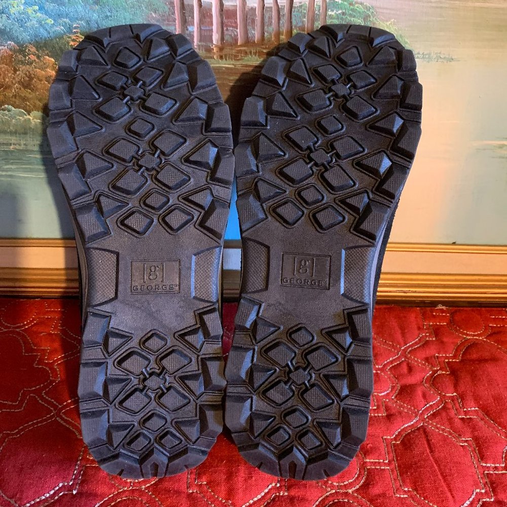 NEW! Mens Genuine Leather Memory Foam shoes 12 - Picture 12 of 14